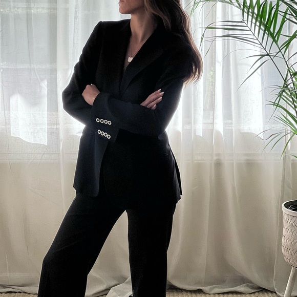 Dolce & Gabbana Black Slim 2 Piece Suit Set - Picture 11 of 16